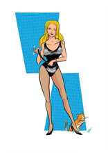 Load image into Gallery viewer, Mistress Salina Reign A3 Art Print Set

