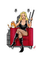 Load image into Gallery viewer, Mistress Salina Reign A3 Art Print Set

